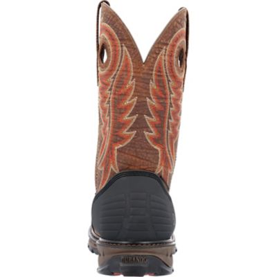 Image showing  Maverick XP Mens Burlywood Round Steel Toe Western Boot