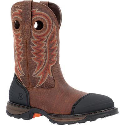 Durango Maverick XP Mens Burlywood Round Steel Toe Western Boot