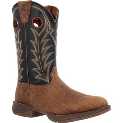 Durango Rebel Mens Oak Bark Round Toe Western Boot