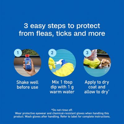 Image showing 6 th Adams Plus Pyrethrin Dip, 4 oz.