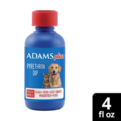 Image showing 7 th Adams Plus Pyrethrin Dip, 4 oz.