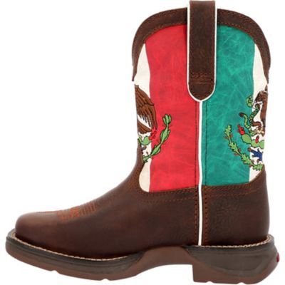 Image showing  Lil' Durango Kids Mexico Flag Rebel Pro Boot