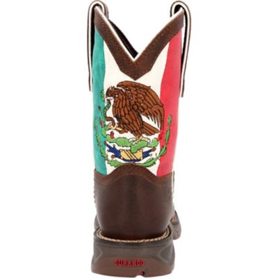 Image showing  Lil' Durango Youth Mexico Flag Rebel Pro Boot