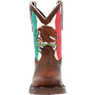 Image showing  Lil' Durango Youth Mexico Flag Rebel Pro Boot