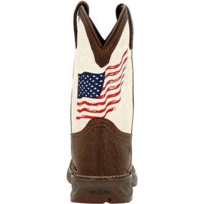 Image showing  Lil' Durango Youth USA Flag Rebel Pro Boot