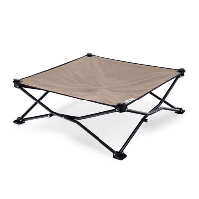 Coolaroo Elevated Pet Bed On-The-Go with HeatShield