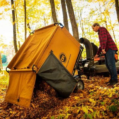 Image showing  Pro MAX450 389cc Gas Tow-Behind Leaf and Lawn Vacuum