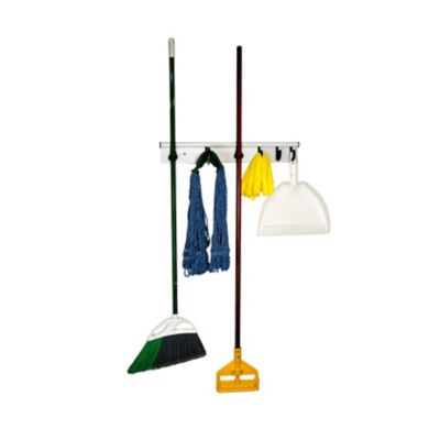 Image showing 8 th Hang It Simple Wall Mounted Universal Storage Hanger - Adjustable, Durable, Versatile 18 in. Black