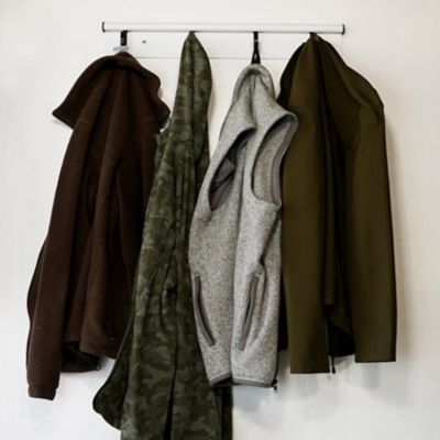 Image showing  Wall Mounted Universal Storage Hanger - Adjustable, Durable, Versatile 18 in. White