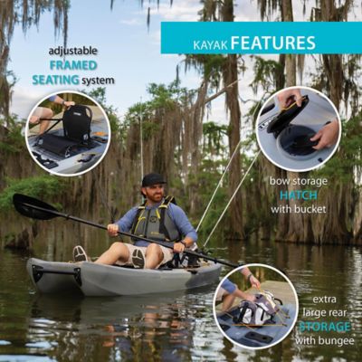 Image showing 5 th Lifetime Manta Angler 100 Fishing Kayak