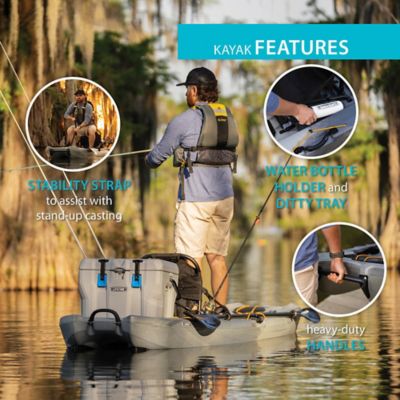 Image showing 7 th Lifetime Manta Angler 100 Fishing Kayak