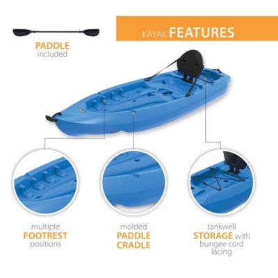 Image showing  Lotus 80 Sit-On-Top Kayak, Paddle Included