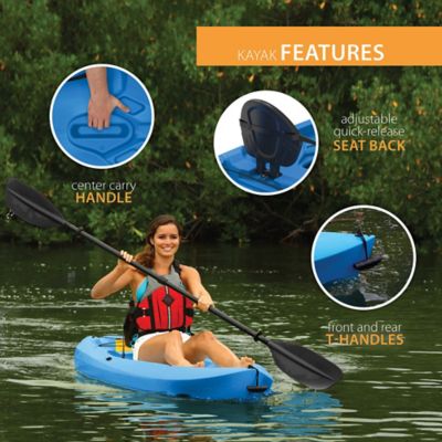 Image showing  Lotus 80 Sit-On-Top Kayak, Paddle Included