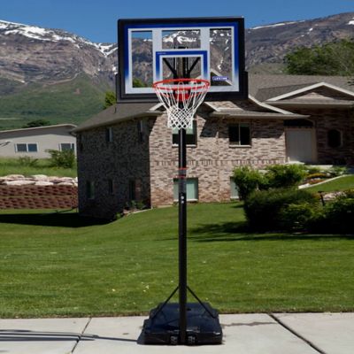 Image showing  Adjustable Portable Basketball Hoop, 48 in. Polycarbonate