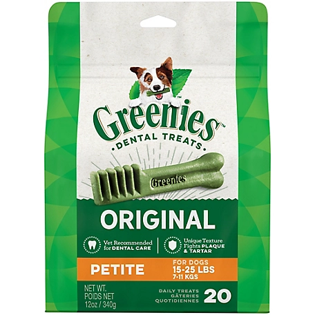Greenies Poultry Flavor Canine Dental Care Dog Treats, 20 ct.