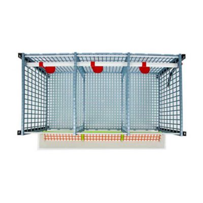 Image showing  Comfortplast Grow Out Pen, H 15 in. Layer Addition, 3 Section Per Layer