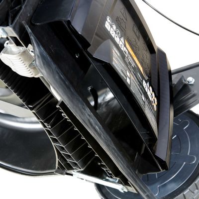 Image showing 6 th YARDMAX 24 in. 201cc Electric Start Select Pace 6-Speed CVT RWD Self-Propelled Gas Lawn Mower with Leaf Blower Kit