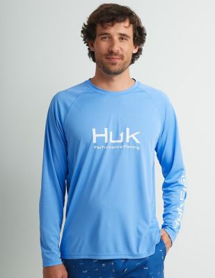 Huk Men's Pursuit Long Sleeve Crew Shirt