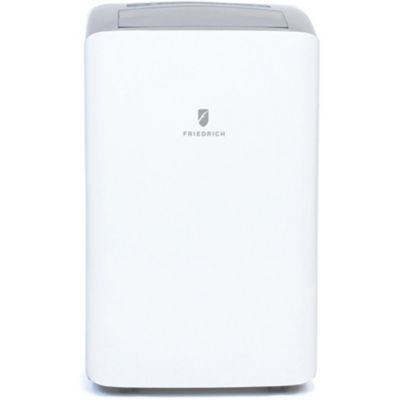Friedrich 14,000 BTU, 8,000 DOE ZoneAire Compact Smart Portable Air Conditioner with Heat and Dual Hose