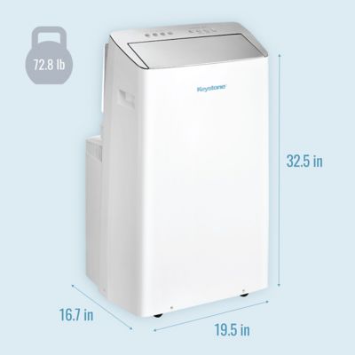 Image showing  12,000 BTU ASHRAE/10,000 BTU DOE Portable Inverter Air Conditioner with Remote Control