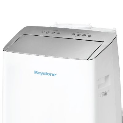 Image showing 7 th Keystone 12,000 BTU ASHRAE/10,000 BTU DOE Portable Inverter Air Conditioner with Remote Control