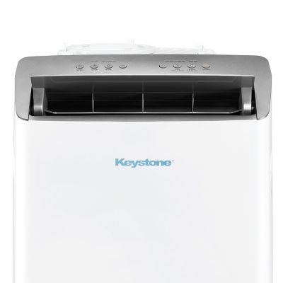 Image showing 8 th Keystone 12,000 BTU ASHRAE/10,000 BTU DOE Portable Inverter Air Conditioner with Remote Control