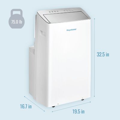 Image showing  14,000 BTU ASHRAE/12,000 BTU DOE Portable Inverter Air Conditioner with Remote Control