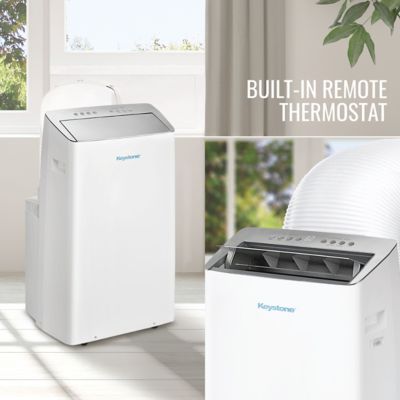 Image showing  14,000 BTU ASHRAE/12,000 BTU DOE Portable Inverter Air Conditioner with Heater and Remote Control