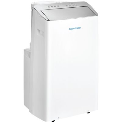 Image showing 7 th Keystone 14,000 BTU ASHRAE/12,000 BTU DOE Portable Inverter Air Conditioner with Heater and Remote Control