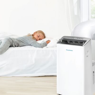 Image showing 9 th Keystone 14,000 BTU ASHRAE/12,000 BTU DOE Portable Inverter Air Conditioner with Heater and Remote Control