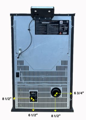 Image showing 6 th ComfortBilt 2800 sq. ft. HP42 Pellet Stove, 120 lb. Hopper Size, HP42-Alpine