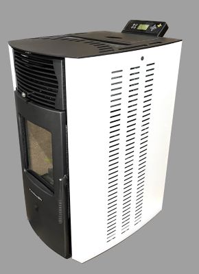 Image showing  2200 sq. ft. Pellet Stove, 47 lb. Hopper Size, White, HP50-WHITE