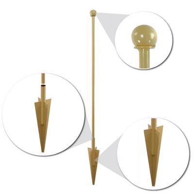 Image showing  50 in. Brown No Dig Post & Stake