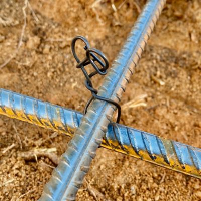 Image showing  6 in. Steel Bar Ties, 2,500 pk.