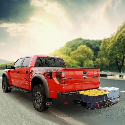 Image showing 7 th Rockland 500 lb., 60 x 20in. Steel Folding Hitch Cargo Carrier