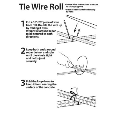 Image showing  Tie Wire 3.5 lbs. Roll, 12 pk.