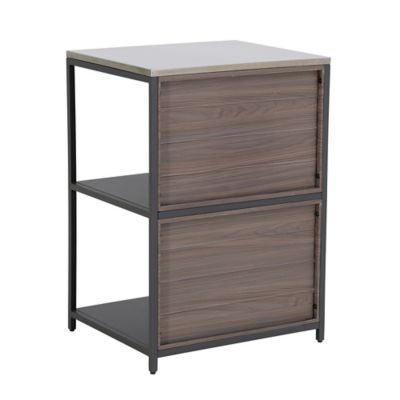 Image showing  Three-Tier Open Storage Shelf, Stainless Steel Stackable Shelf Organizer for Outdoor & Indoor Kitchen