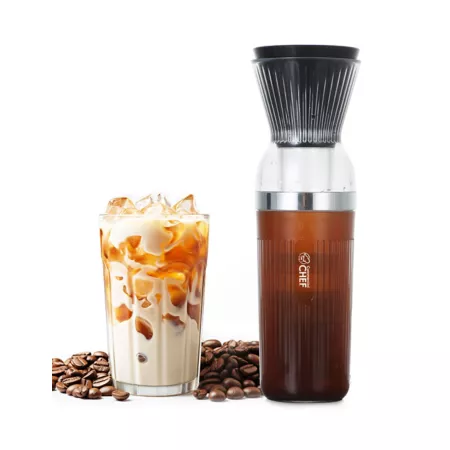 CHEF Commercial Rapid Cold Brew Coffee Maker Battery Operated Coffee Maker with Rapid Extraction Coffeemakers & Kettles