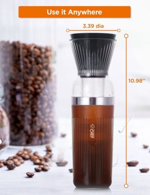 Image showing  Quick Cold Brew Coffee Maker, Battery Powered Coffee Maker with Fast Extraction