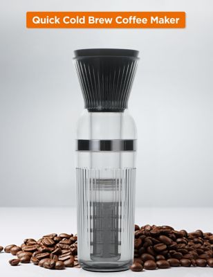 Image showing  Quick Cold Brew Coffee Maker, Battery Powered Coffee Maker with Fast Extraction