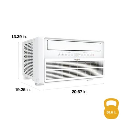 Image showing  12000 BTU Window-Mounted Inverter Air Conditioner with Remote Control