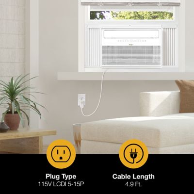 Image showing 6 th Whirlpool 15000 BTU Window-Mounted Inverter Air Conditioner with Remote Control
