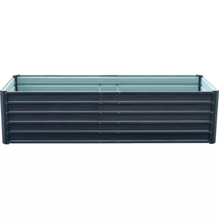 Hanover 94" Galvanized Steel Raised Garden Bed Raised Garden Beds