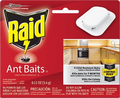 Raid Ant Bait Kitchen Defense, 4 ct.