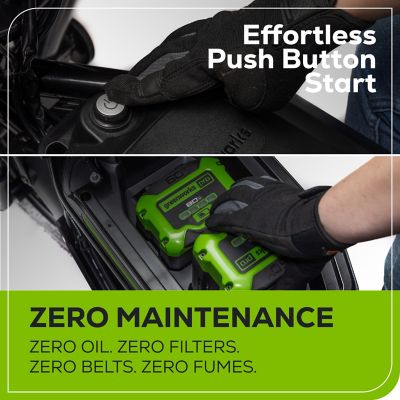 Image showing 5 th Greenworks 60V STEALTH Battery-Powered Electric Mini Bike, BATTERIES & CHARGER NOT INCLUDED