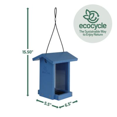 Image showing  Tasty Tidbit Recycled Plastic Bird Feeder, 0.875 qt.