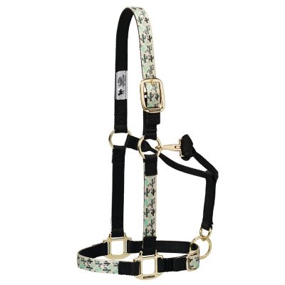 Image showing  Adjustable Patterned Nylon Horse Halter