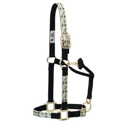 Weaver Equine Adjustable Patterned Nylon Horse Halter