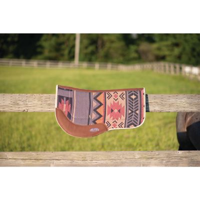 Image showing  All Purpose Trail Gear Contoured Wool Blend Felt Saddle Pad
