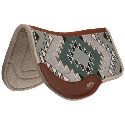 Weaver Equine All Purpose Trail Gear Contoured Wool Blend Felt Saddle Pad